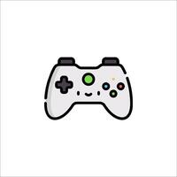 A game controller icon on a white background vector