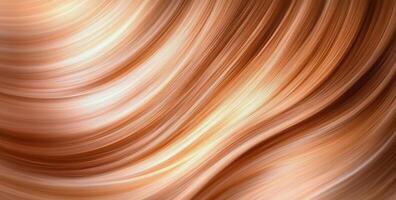 Swirling patterns of rich brown and black tones create a mesmerizing abstract design photo