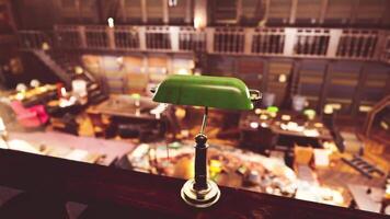 Exploring the charm of an old library with vintage decor and study areas video