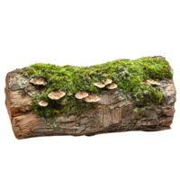 Bracket Mushrooms and Bryophytes on Tree Bark png