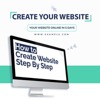 Create your website banner template psd
