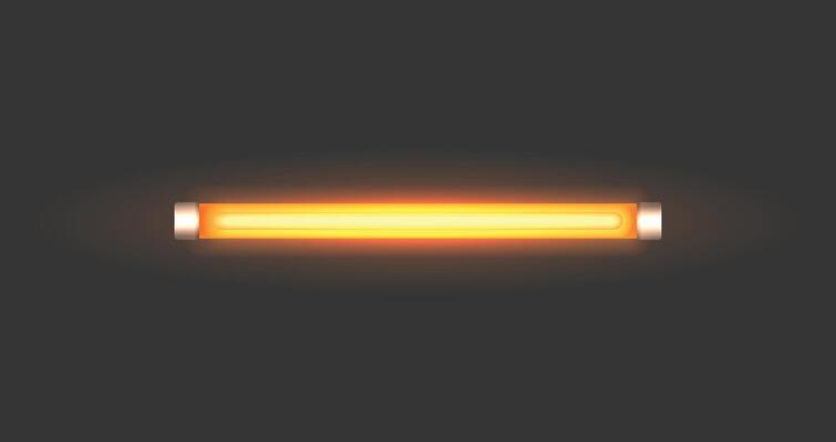 Neon Led Light Tube Glowing Lamp in Vibrant Colors, creating a striking ambiance