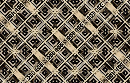 un resumen modelo con negro y blanco cuadrícula vector