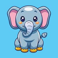 Adorable Baby Elephant in a Diaper and Pacifier Posing Next to a Car vector