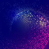 concept of big data or digital transformation technology, graphic of futuristic technology background vector