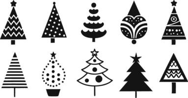 Christmas tree clip art images vector