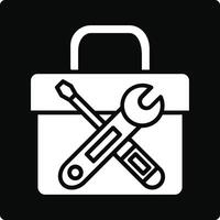 Tool Box Illustration Icon vector