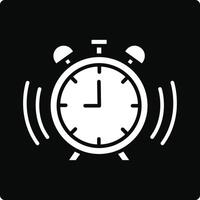 Alarm Clock Illustration Icon vector