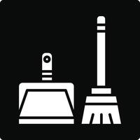 Dustpan Illustration Icon vector
