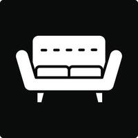 Sofa Illustration Icon vector