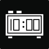 Digital Clock Illustration Icon vector