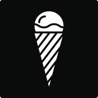 Ice Cream Illustration Icon vector