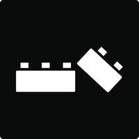 Bricks Toys Illustration Icon vector