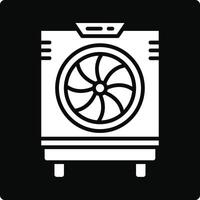 Cooler Illustration Icon vector
