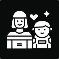 Mother Illustration Icon vector