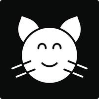Cat Illustration Icon vector