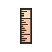 ruler element design vector