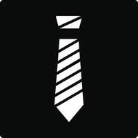 Tie Illustration Icon vector