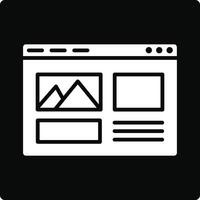 Web Design Illustration Icon vector