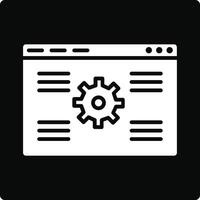 Web Maintenance Illustration Icon vector