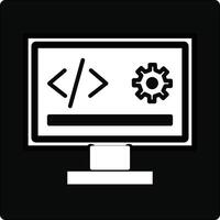 Software Development Illustration Icon vector