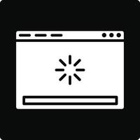 Web Loading Illustration Icon vector