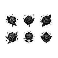 Elegant rose petal graphic design file for creative and romantic digital projects vector