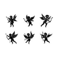 Cupid Bow Icon Design for Valentine's Day vector