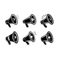 Loudspeaker Icon Graphic Design for Digital Projects vector