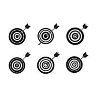 Target with Arrow Graphic Design File for Digital Projects vector
