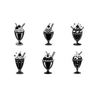 Sundae Graphic Design File for Digital Projects vector