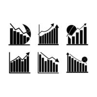 design depicting inflation rate trends for economic and financial insights vector