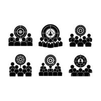 Customizable design for targeting specific audiences and marketing strategies vector