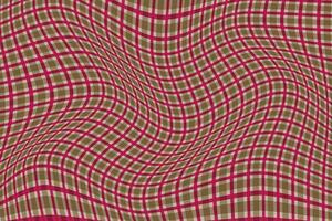simple abstract pink brown color check plaid wavy distort line pattern a seamless pattern of pink and green squares vector