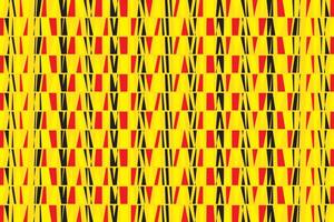 simple abstract red black yellow color asymmetrical creative geometric line pattern vector