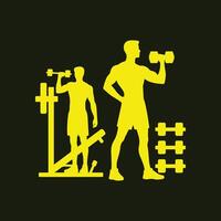 Fitness trendy artwork perfect abstract illustration colorful applied design vector
