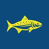 Fish trendy artwork beauteous abstract illustration colorful applied design vector