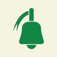 Bell trendy artwork glorious abstract illustration colorful applied design vector