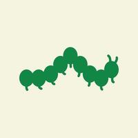 Caterpillar trendy artwork glorious abstract illustration colorful applied design vector