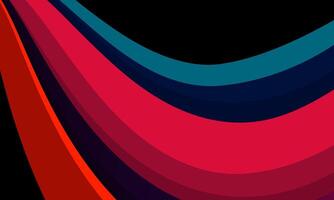 Abstract colorful geometric isometric black background. vector