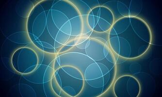Abstract light sphere effect background. abstract blue background with circles. soft color. vector