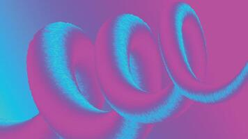 A Modern 3d abstract spiral with smooth gradient background vector