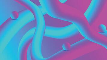 Modern 3d Abstract background with Purple and blue gradient colour vector
