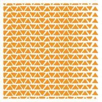 Bright Orange Geometric Triangle Pattern vector