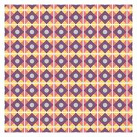 Orange and Purple Geometric Pattern vector