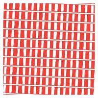 Red Geometric Striped Abstract Pattern vector