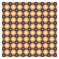 Golden Circular 3D Symmetry Pattern vector