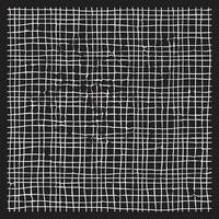 Black and White Dense Grid Pattern vector