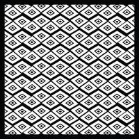 Black and White Diamond Abstract Art vector