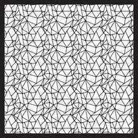 Monochrome Abstract Polygonal Mesh Design vector